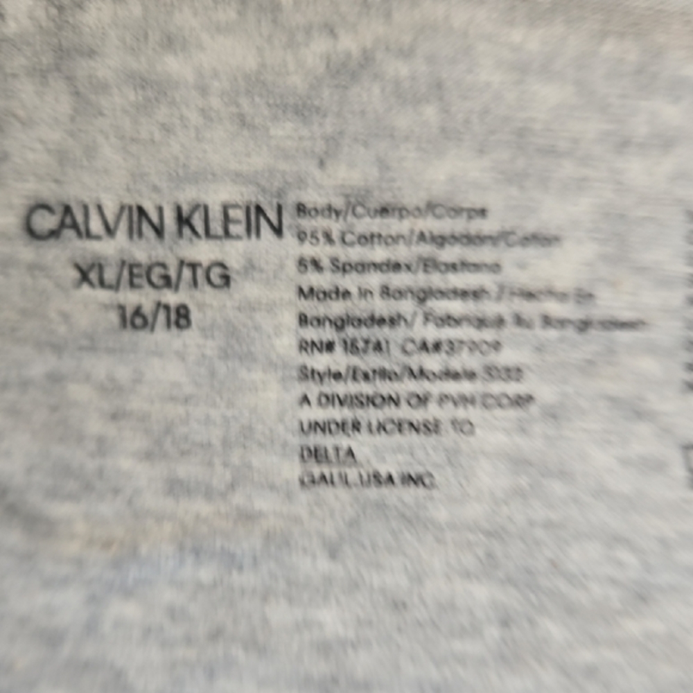 Calvin Klein Gray and Blue Briefs Soft Cotton Blend - Picture 3 of 5